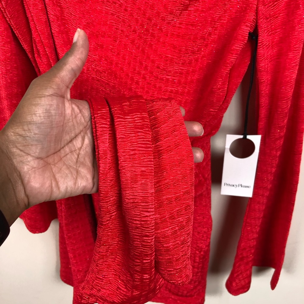 Privacy Please X Revolve Chloe Flared Sleeve Dress - image 8